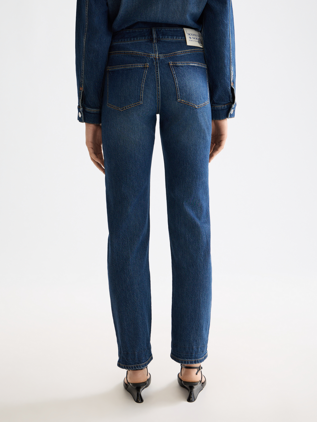 The Sky Women's Long Jeans - Straight Leg - Let It Rain 750