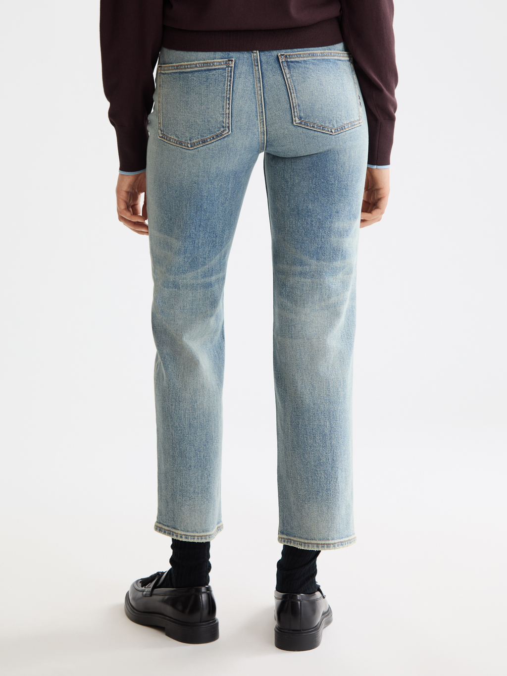 The Sky Women's Long Jeans – Straight Leg