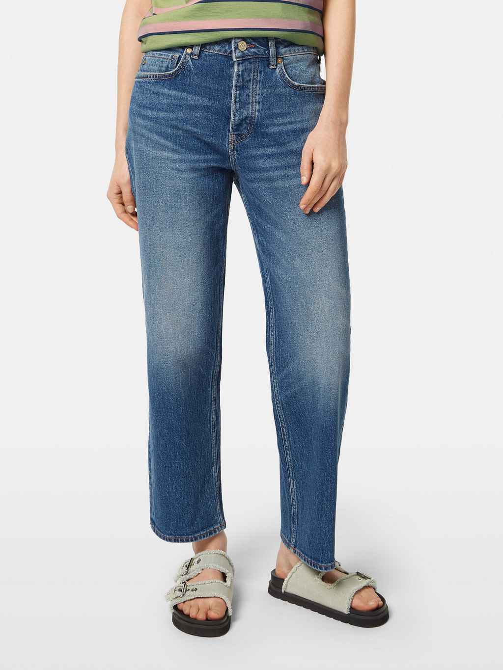 The Sky Women's Long Jeans – Straight Leg