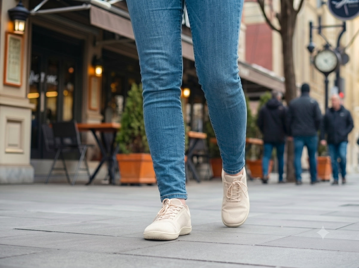 Les chaussures portées en ville